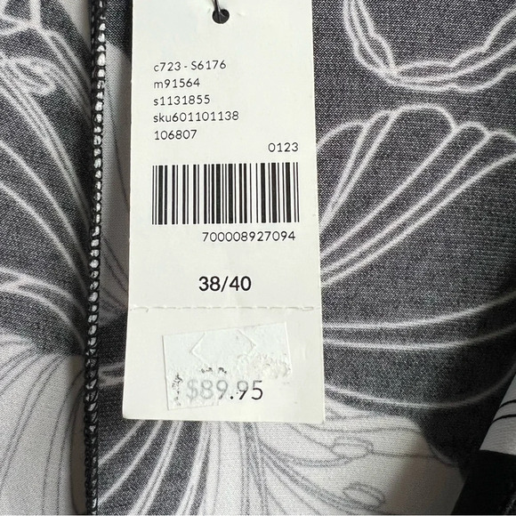 New Lane Bryant Polo Wrap Spring Lily Midi Dress 7X Matte Jersey Long Sleeve - Picture 8 of 15